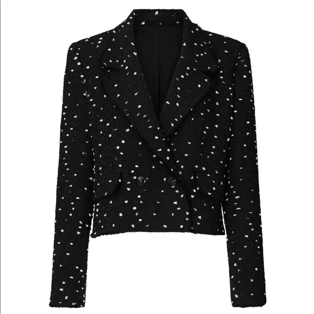 Rebecca Taylor Boucle Tweed Jacket